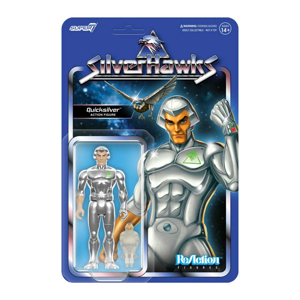 Silverhawks Reaction Wv1 Quicksilver Toy Ver Action Figure