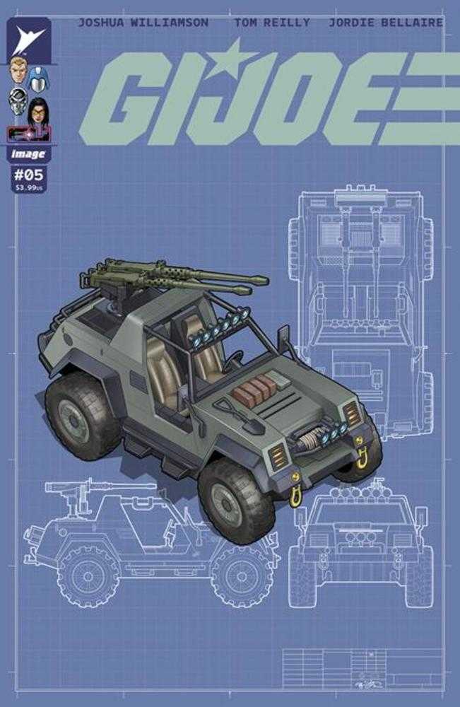 G.I. Joe (2024) # 5 Cover F EJ Su 1:50 Variant