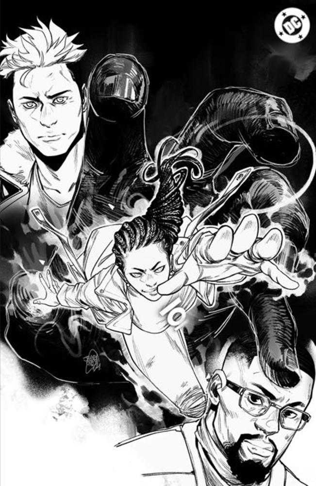 Absolute Green Lantern (2025) #1 Cover K Jahnoy Lindsay B&W 1:100 Variant