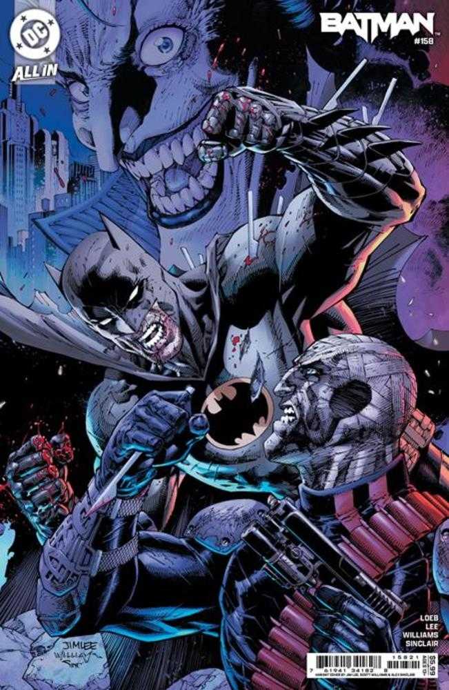 Batman (2016) #158 Cover B Jim Lee & Scott Williams Connecting Variant