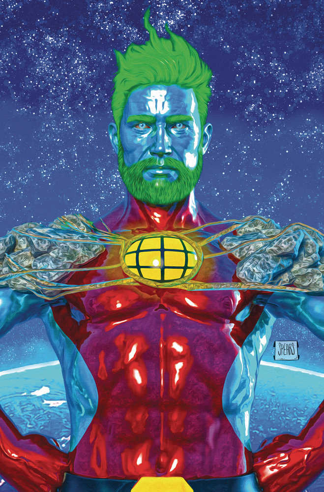 Captain Planet (2025) #1 Cover M Spears Foil Virgin 1:15 Variant