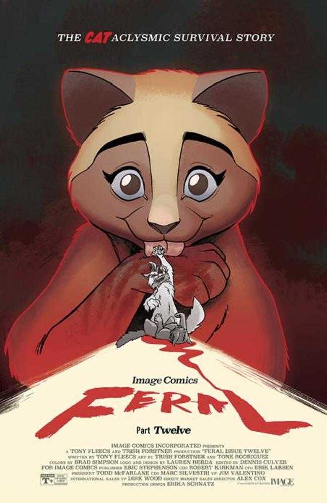 Feral (2024) #12 Cover B Tony Fleecs & Trish Forstner Variant