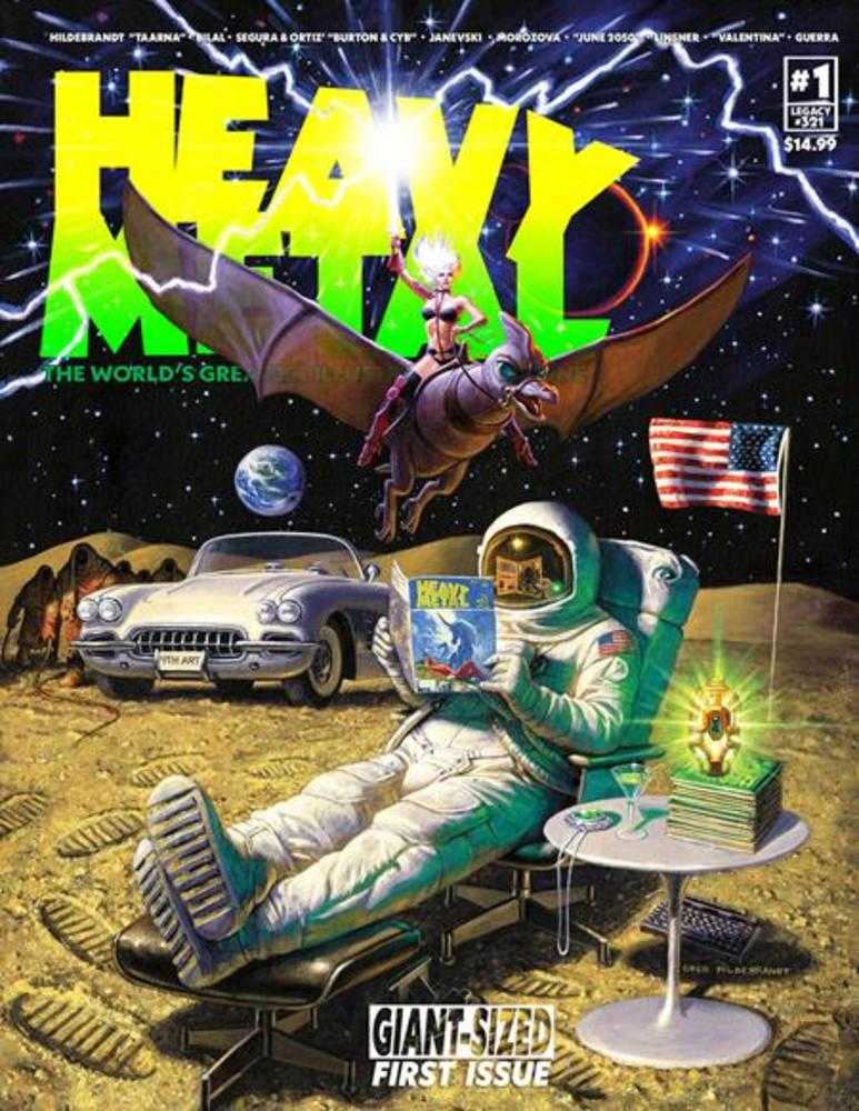 Heavy Metal Magazine (2025) #1 Cover A Greg Hildebrandt (Mature)