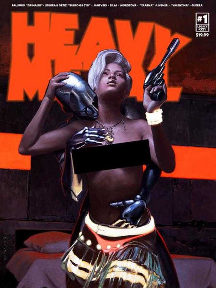 Heavy Metal Magazine (2025) #1 Cover G David Palumbo NSFW Variant (Mature)