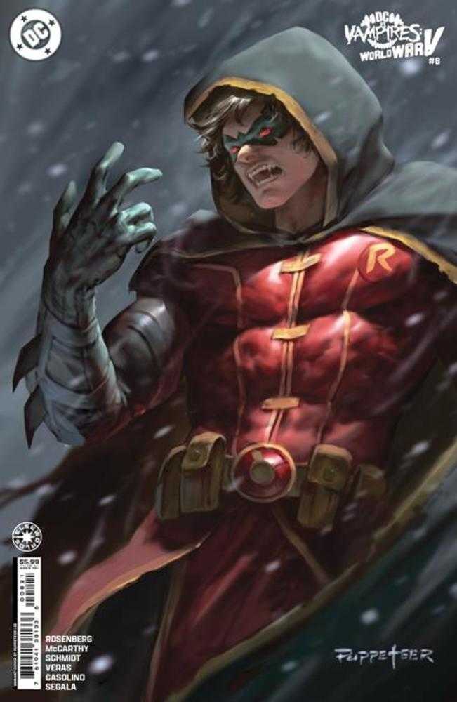 DC vs Vampires: World War V (2024) # 8 (of 12) Cover C Puppeteer Lee Variant