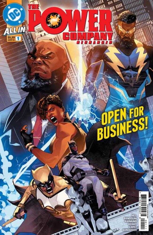 Power Company: Recharged (2025) One-Shot Cover A Edwin Galmon