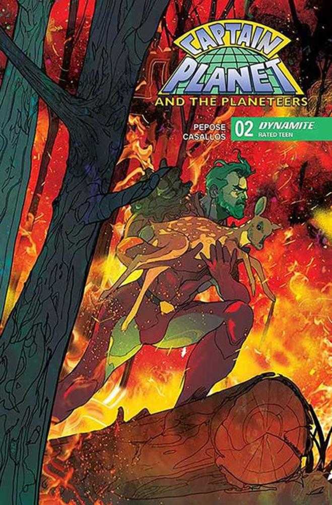 Captain Planet (2025) #2 Cover C Christian Ward Variant