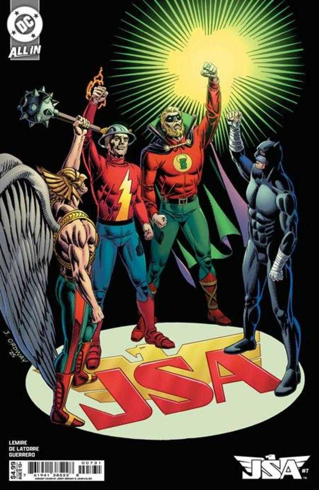 JSA (2024) # 7 Cover C Jerry Ordway Variant