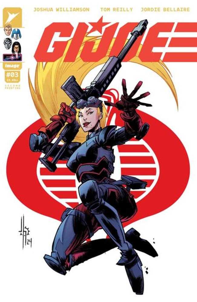 G.I. Joe (2024) # 3 (2nd Print) Cover B Jason Howard Cobra Variant