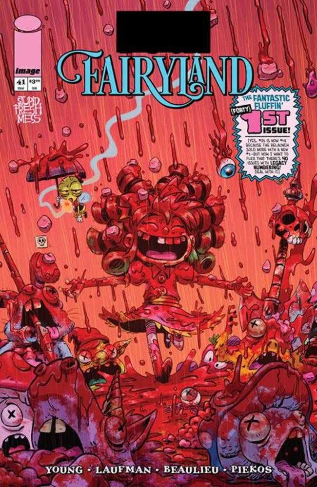 I Hate Fairyland (2022) #41 Cover B Derek Laufman & Jean Francois Beaulieu F*Ck (Uncensored) Fairyland Variant (Mature)