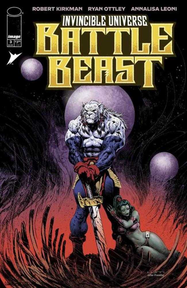 Invincible Universe: Battle Beast (2025) #3 Cover E Liam Sharp 1:50 Variant