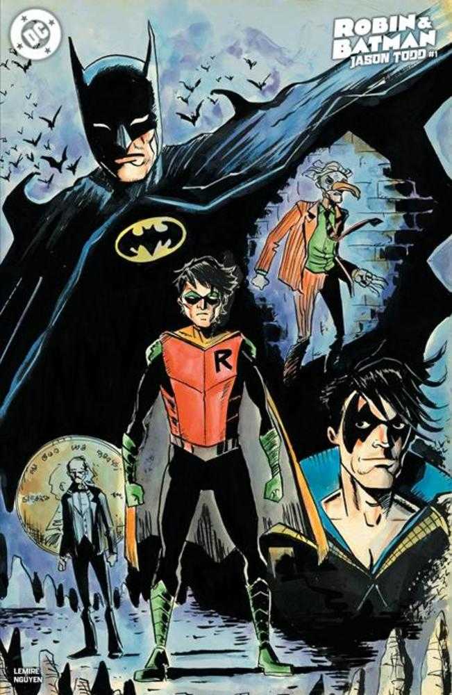 Robin & Batman: Jason Todd (2025) #1 (of 3) Cover B Jeff Lemire Variant