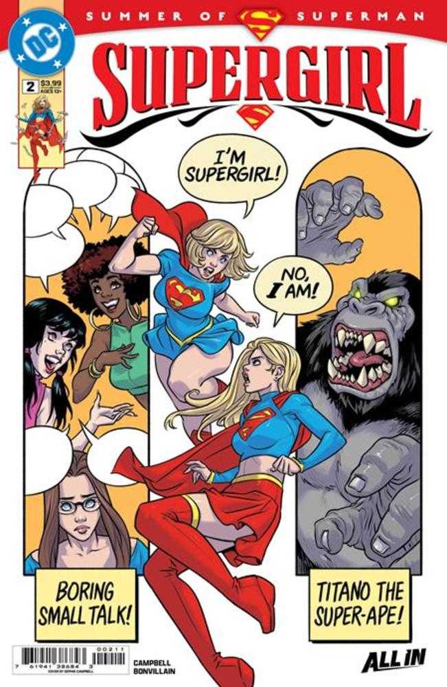 Supergirl (2025) # 2 Cover A Sophie Campbell