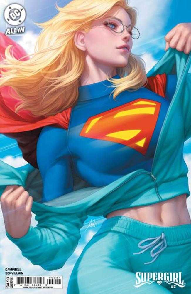 Supergirl (2025) #2 Cover B Stanley Artgerm Lau Variant