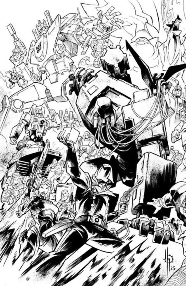 Transformers (2023) #21 Cover G Jason Howard Energon Universe Second Anniversary Variant