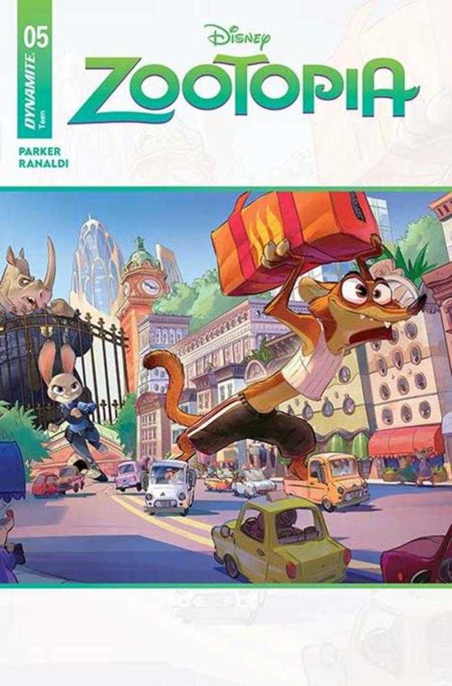 Zootopia #5 Cover D Storybook Art Variant