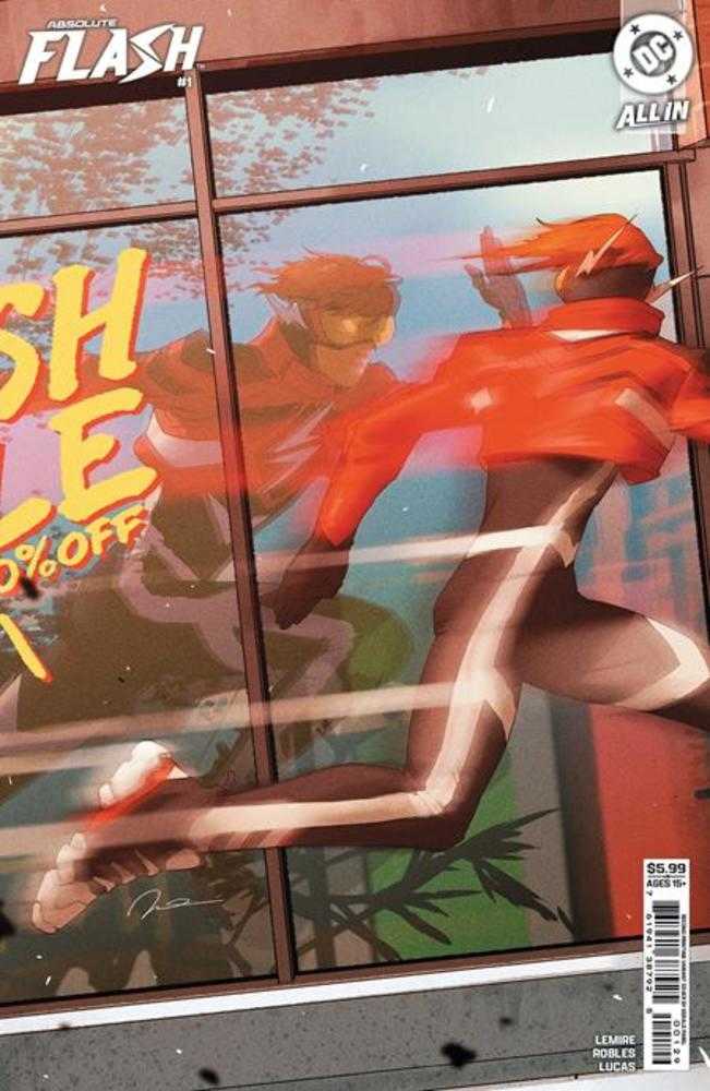 Absolute Flash (2025) # 1 (2nd Print) Cover B Gerald Parel Variant