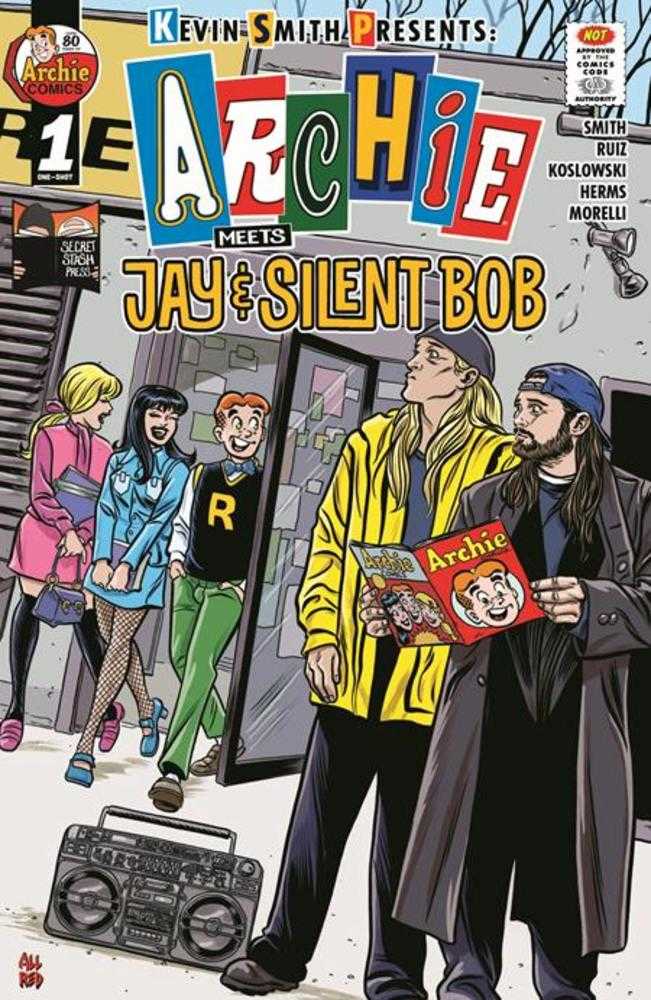 Archie Meets Jay And Silent Bob (2025) One-Shot Cover H Michael Allred 1:25 Variant (Mature)