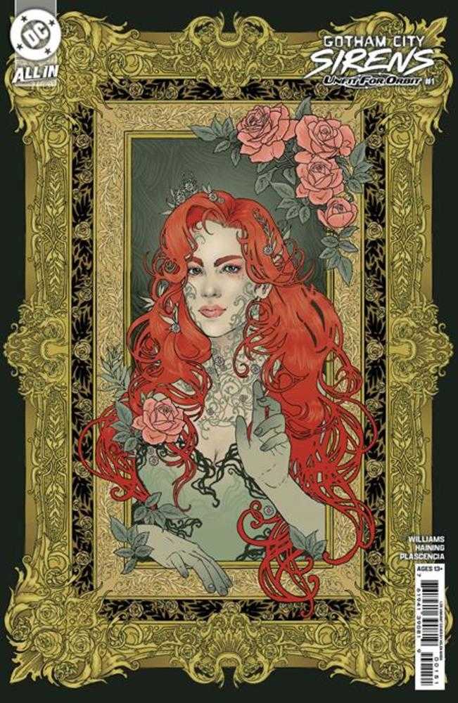 Gotham City Sirens: Unfit For Orbit (2025) #1 (of 5) Cover F Helen Mask 1:25 Variant
