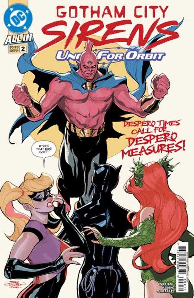 Gotham City Sirens: Unfit For Orbit (2025) #2 (of 5) Cover A Terry Dodson & Rachel Dodson