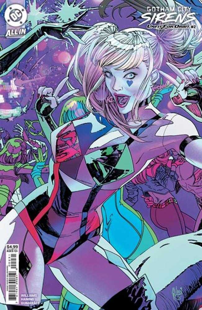 Gotham City Sirens: Unfit For Orbit (2025) #2 (of 5) Cover C Guillem March Connecting Variant
