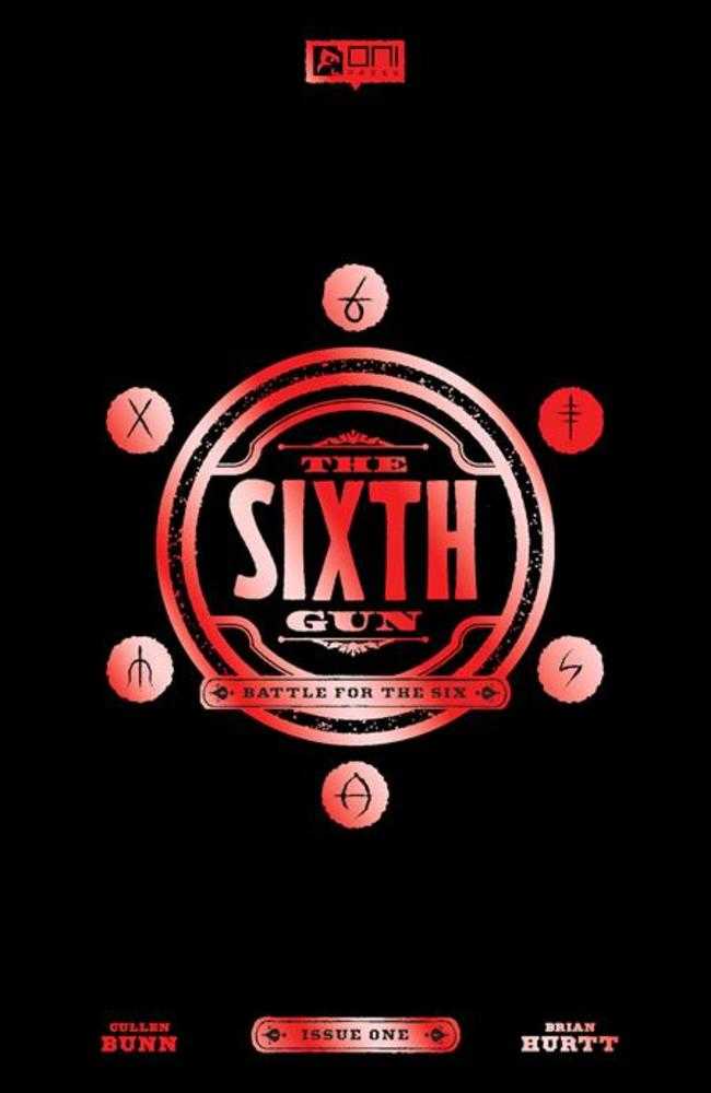 Sixth Gun: Battle For The Six (2025) #1 (of 3) Cover E Foil Stamp 1:20 Variant