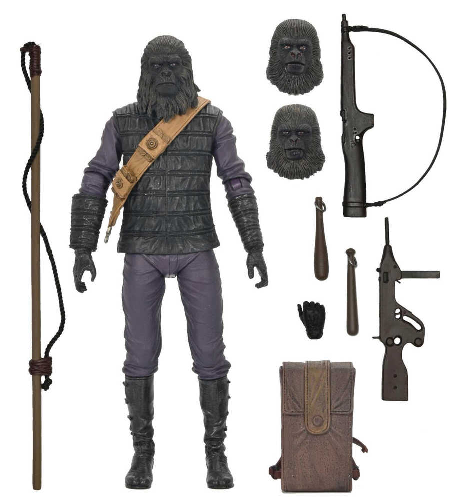 Planet Of The Apes Ult Gorilla Soldier 7in Action Figure