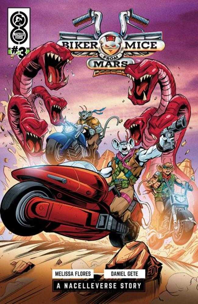 Biker Mice From Mars (2025) #3 Cover A Edu Souza