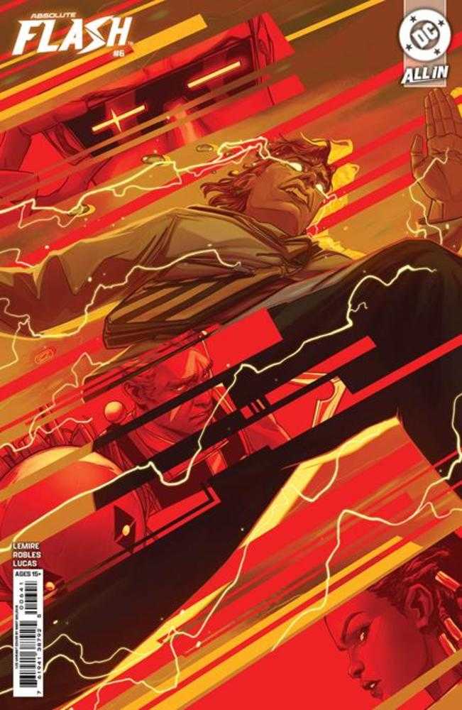 Absolute Flash #6 Cover D Nimit Malavia Card Stock 1:25 Variant