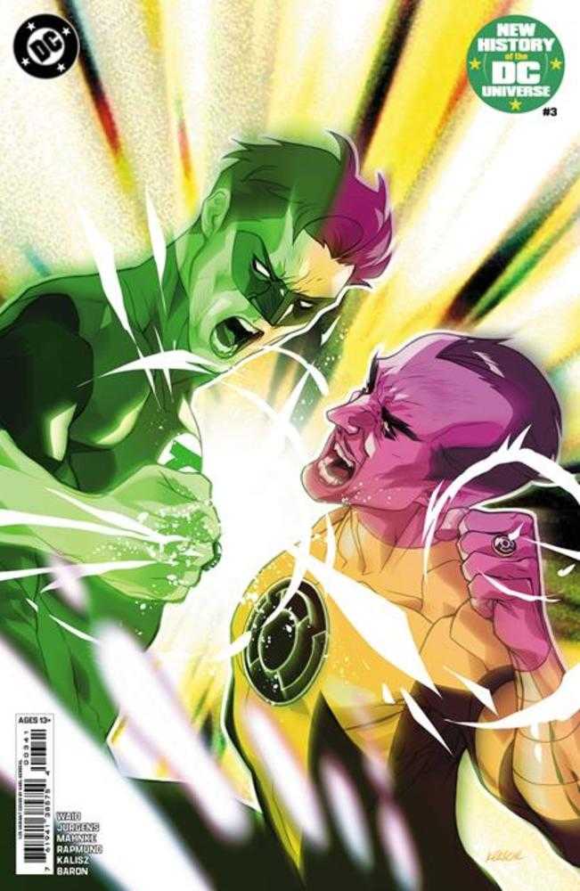 New History Of The DC Universe (2025) #3 (of 4) Cover G Karl Kerschl 1:25 Variant