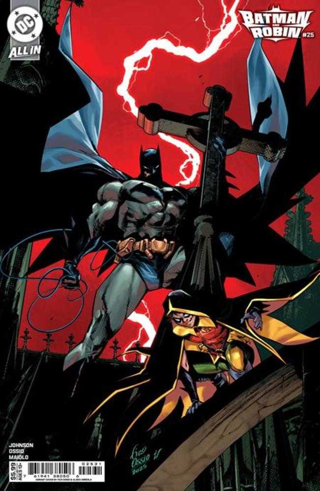 Batman And Robin #25 Cover C Fico Ossio Card Stock Variant