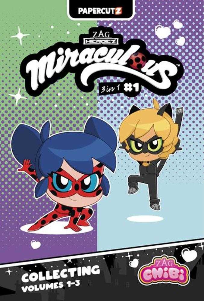Miraculous Ladybug Chibi 3-In-1 Vol 01