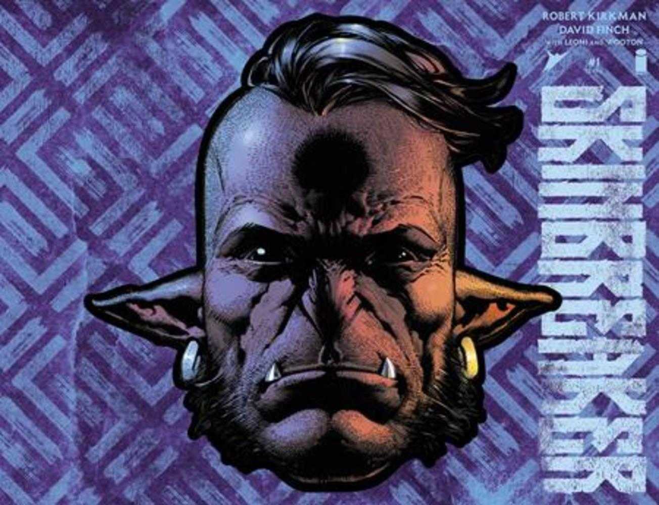 Skinbreaker #1 Cover J David Finch Die Cut Foil Mask Variant