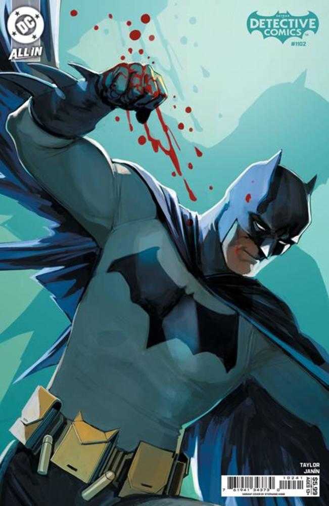 Detective Comics #1102 Cover D Stephanie Hans Card Stock Variant