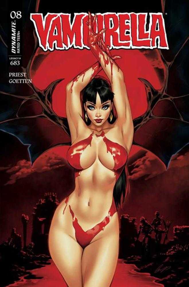 Vampirella #8 Cover D Elias Chatzoudis Variant