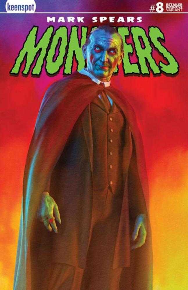 Mark Spears Monsters #8 Cover B Mark Spears Holofoil 1:250 Variant