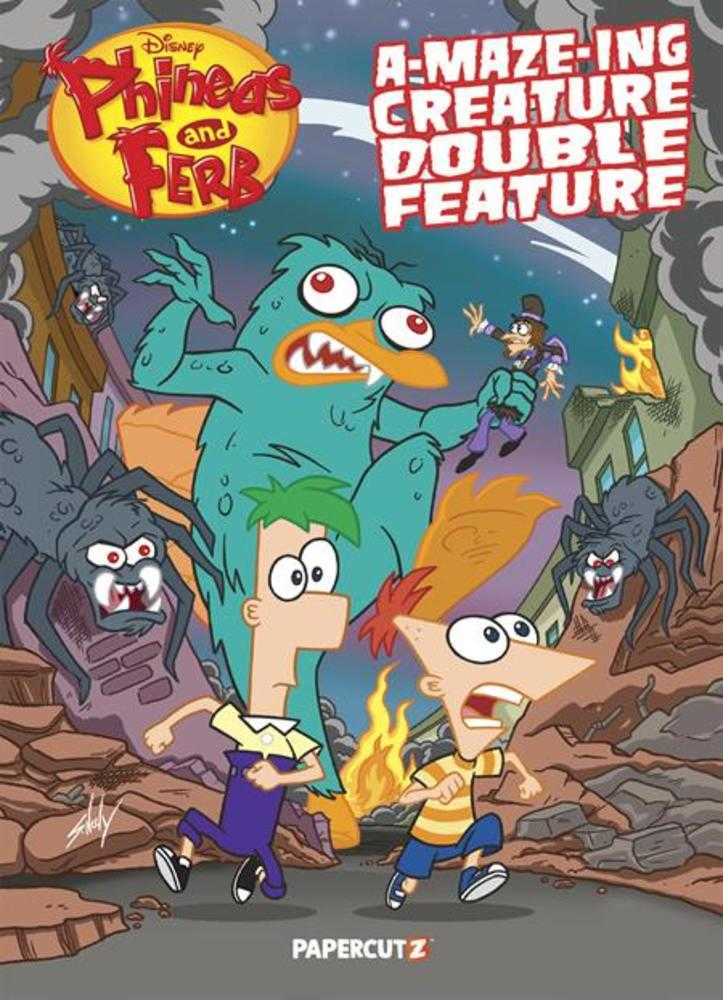 Phineas And Ferb A-Maze-Ing Creature Double Feature HC