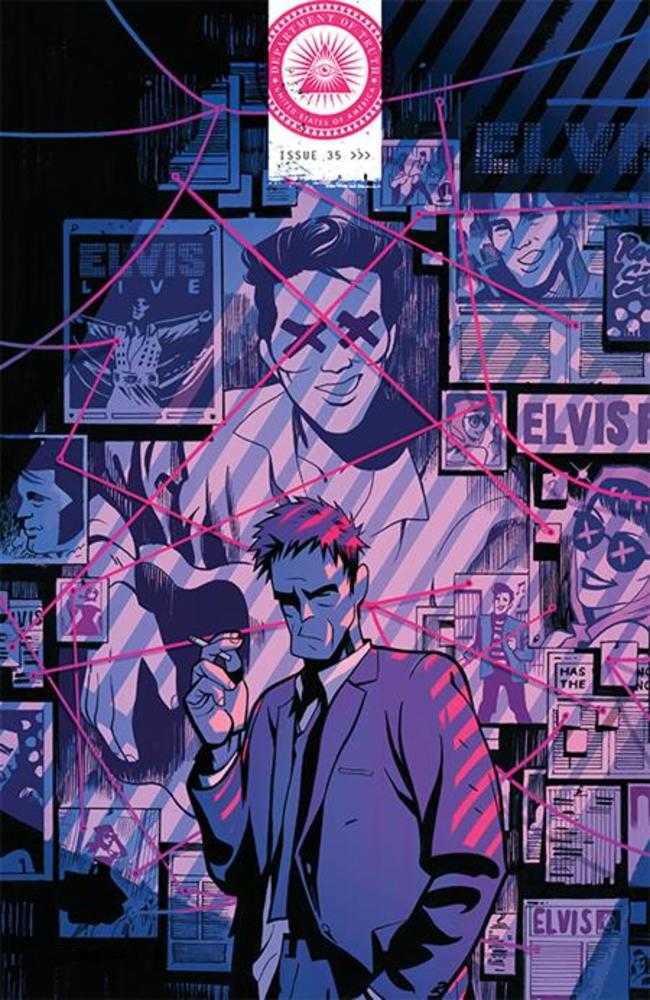 Department Of Truth (2020) #35 Cover C Dylan Burnett 1:25 Variant (Mature)
