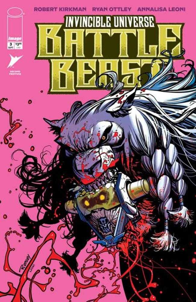 Invincible Universe Battle Beast #3 (2nd Print) Cover B