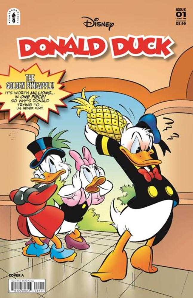 Donald Duck Legacy #389 The Golden Pineapple Cover A Michel Nadorp