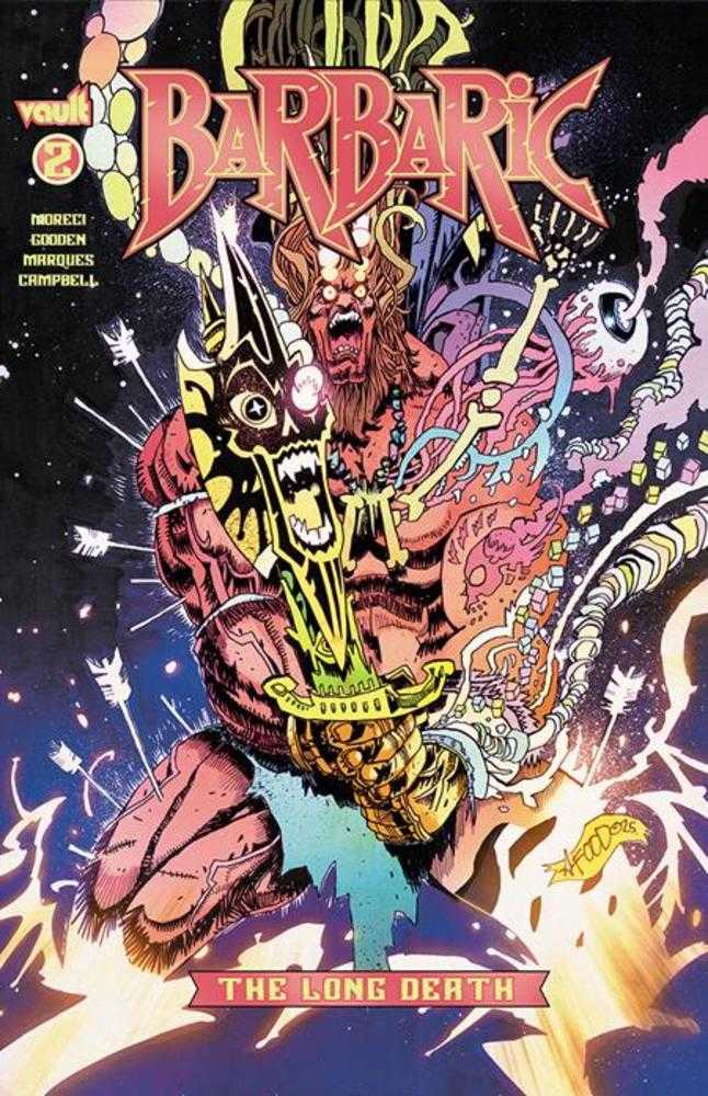 Barbaric The Long Death #2 (Of 3) Cover B Jim Mahfood Variant