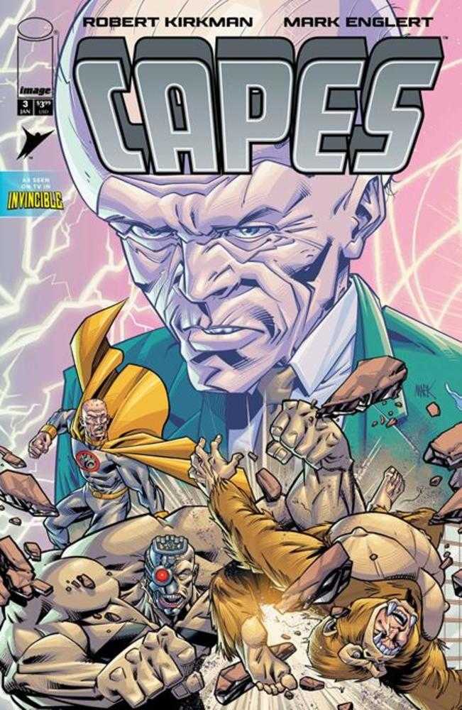Invincible Universe Capes #3 Cover B Mark Englert Variant