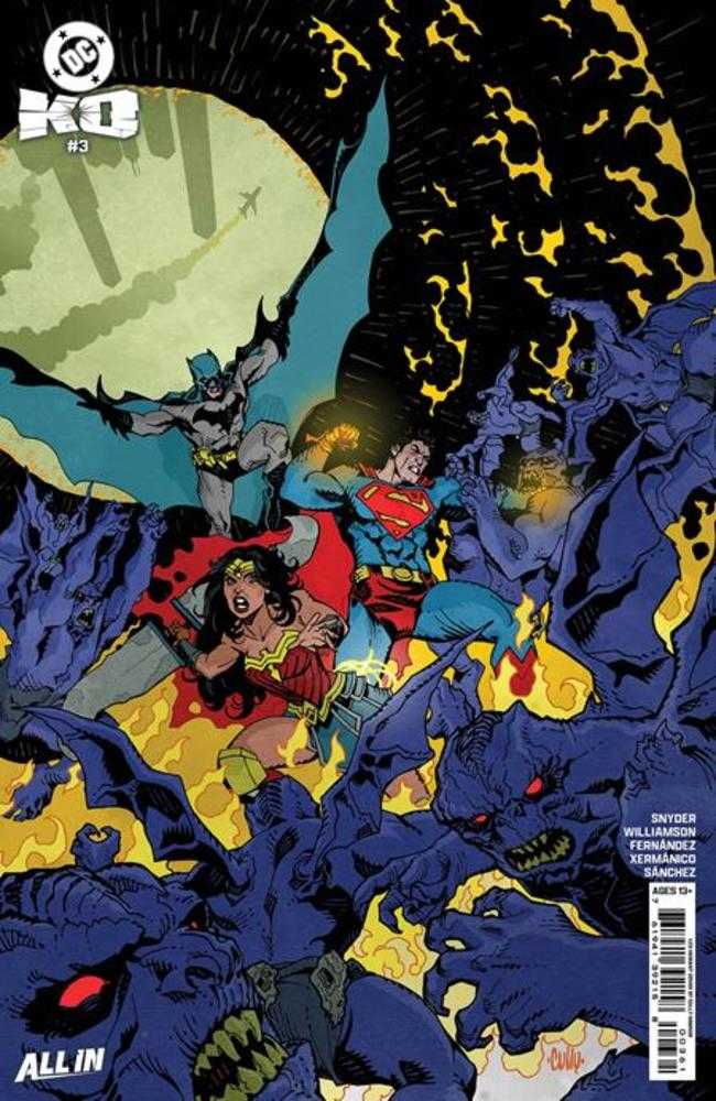 DC K.O. (2025) #3 (of 5) Cover K Cully Hamner 1:25 Variant