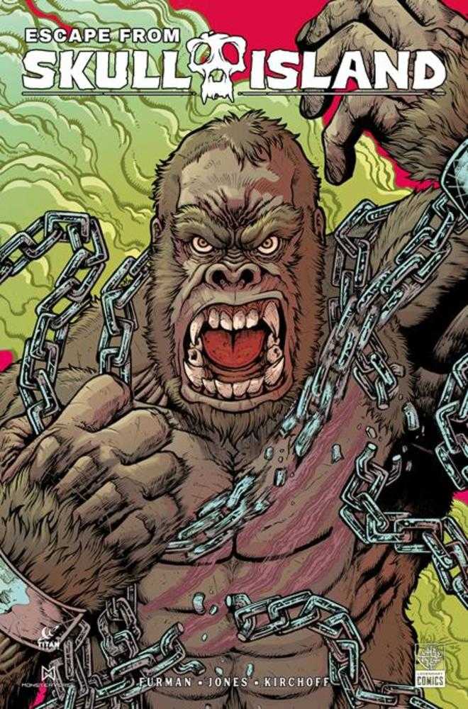 Escape From Skull Island #1 (Of 4) Cover F Maria Wolf Foil Variant