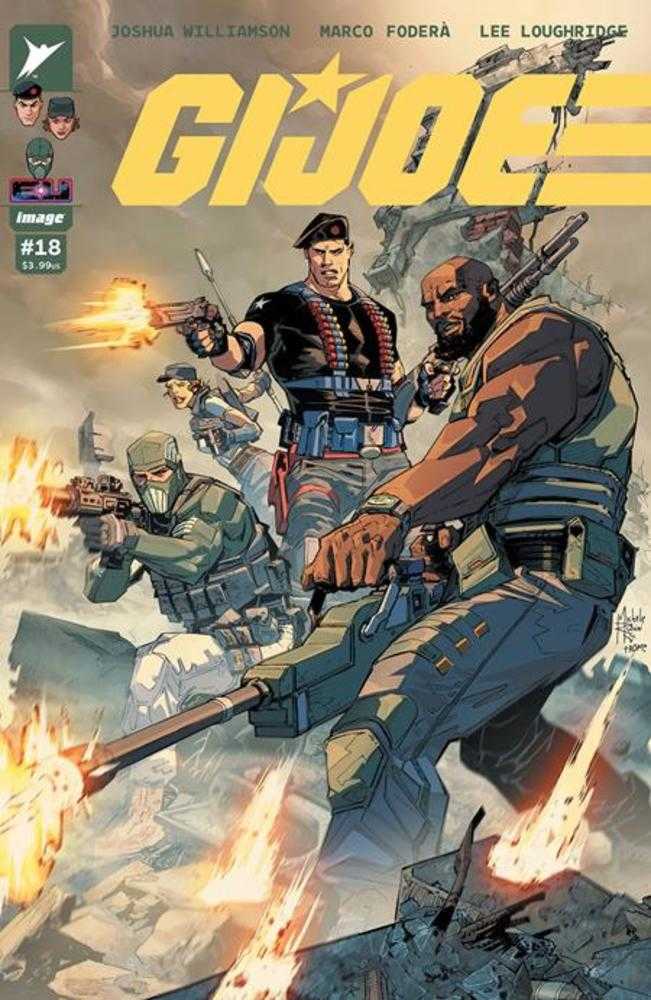G.I. Joe (2024) #18 Cover E Michele Rubini & Romulo Fajardo Jr 1:50 Variant