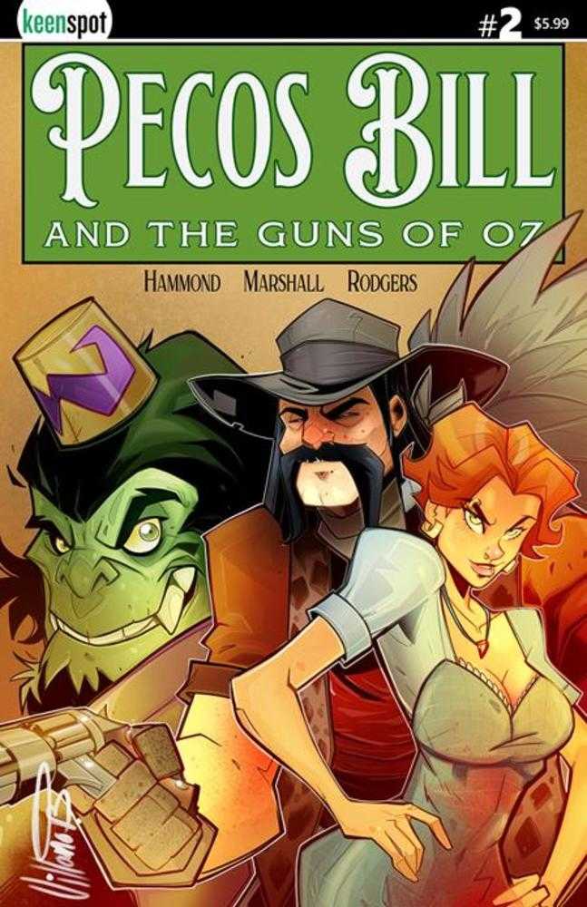 Pecos Bill & The Guns Of Oz #2 Cover B Villano Variant (Mature)