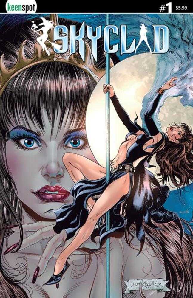Skyclad #1 Cover A Michal Dutkiewicz Practical Magic (Mature)