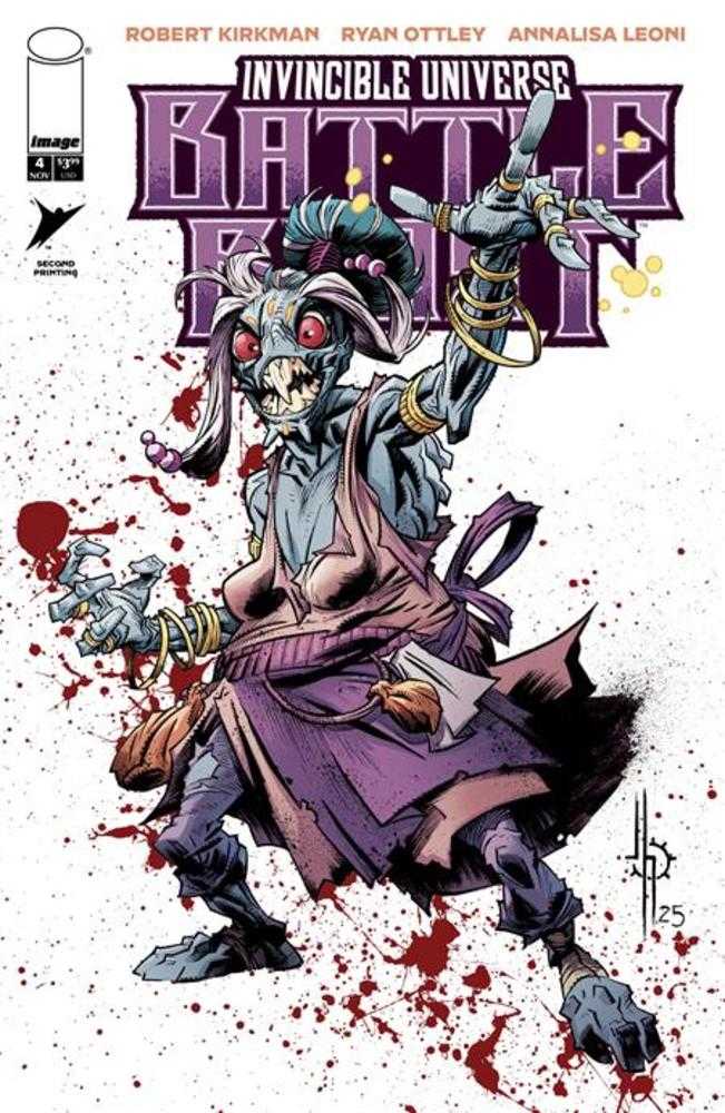 Invincible Universe Battle Beast #4 (2nd Print) Cover A Jason Howard