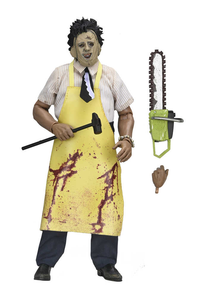 Texas Chainsaw Massacre Leatherface In Window Clothed 8 In Action Figure