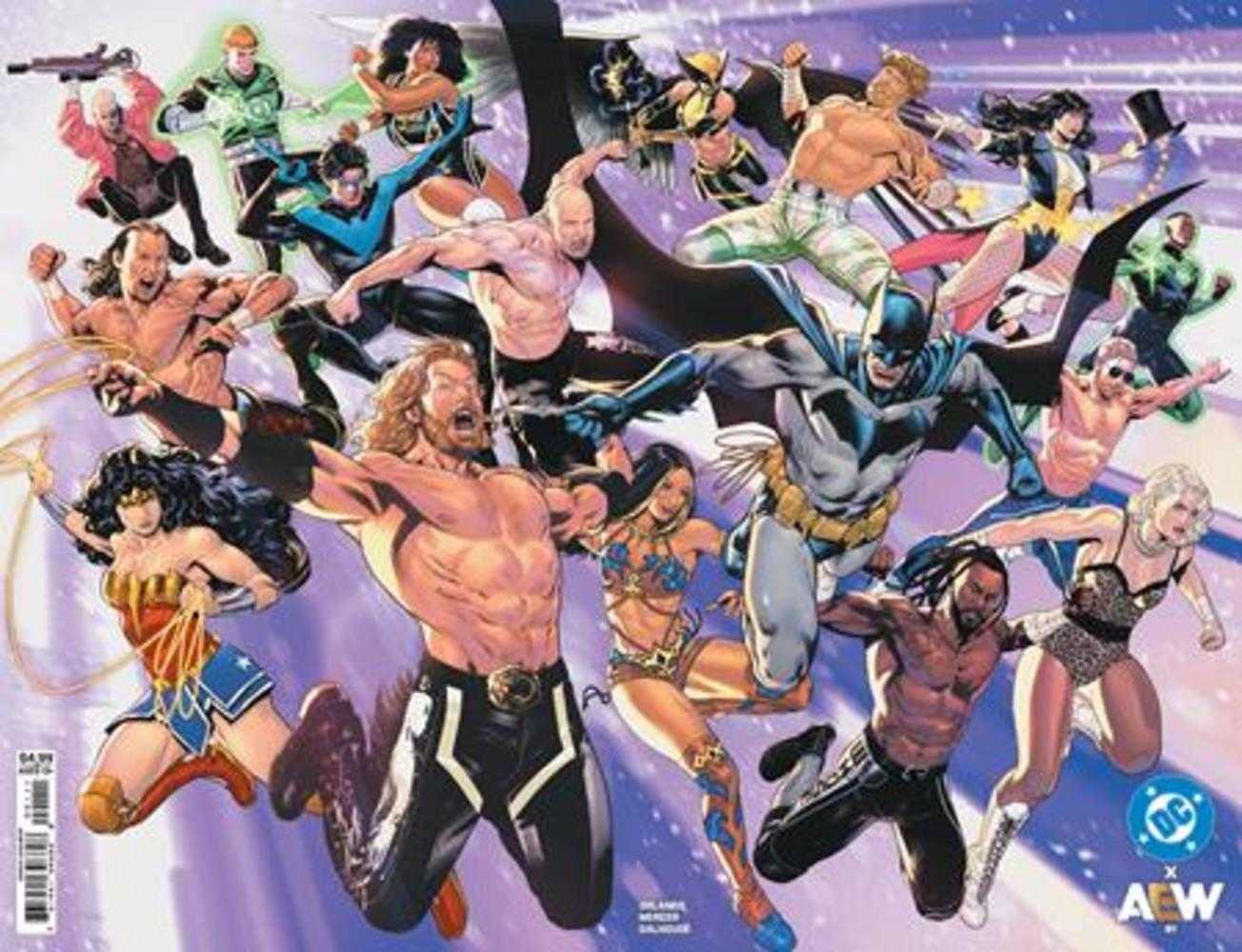 DC X Aew #1 (Of 2) Cover A Lucas Meyer Wraparound